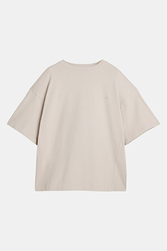X Entire Studios Açık Gri Uniform Oversized Erkek T-Shirt