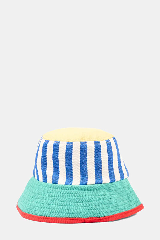 Green Patterned Children's Hat 2