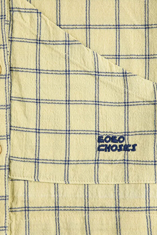 Yellow Patterned Children's Shirt 3