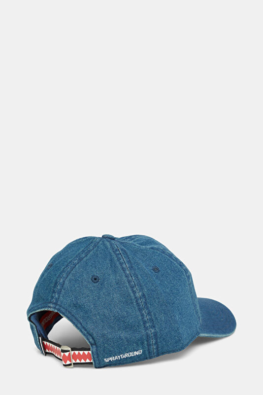 Blue Embroidered Hat 2