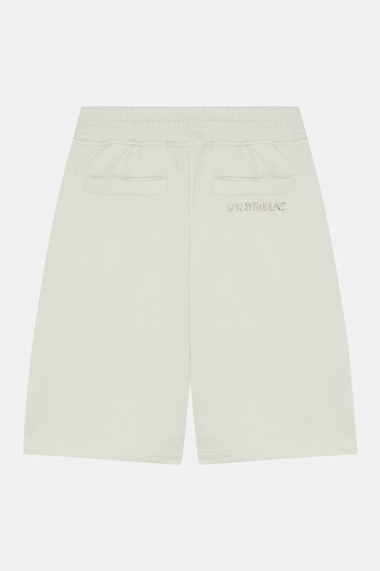 Light Mint Embroidered Men's Shorts 2