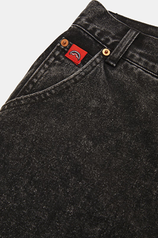 Black Embroidered Men's Shorts 4