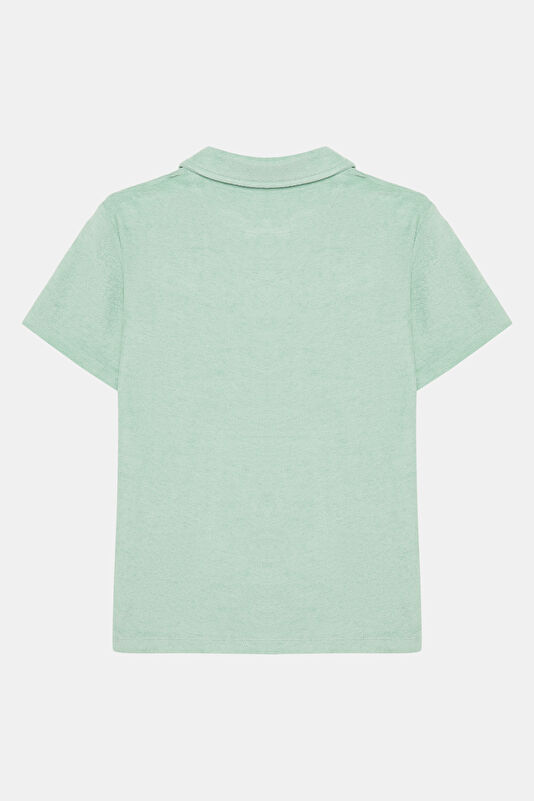 Aqua Green Regular Children's T-Shirt 2