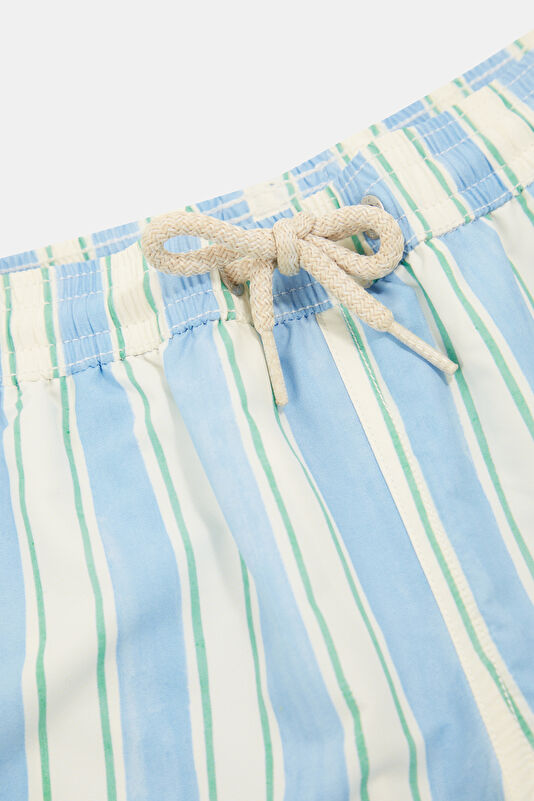 Children's Light Blue Patterned Shorts 3