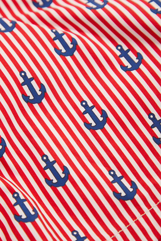 Red Patterned Children's Shorts 4