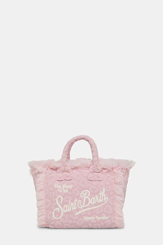 Vanity Mini Sponge Pink Patterned Bag