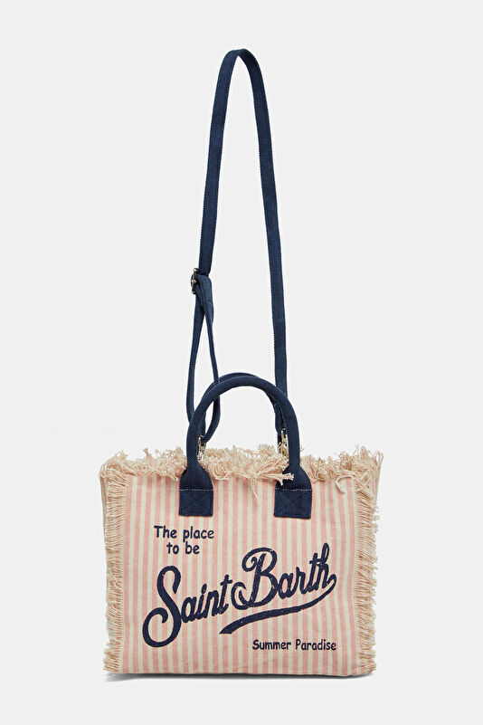 White Patterned Bag