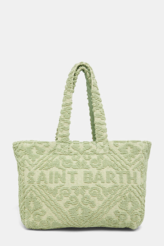 Tufting Mint Patterned Bag