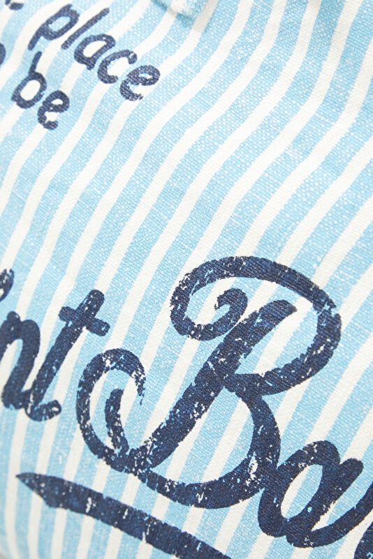 Vanity Linen Light Blue Patterned Bag 4