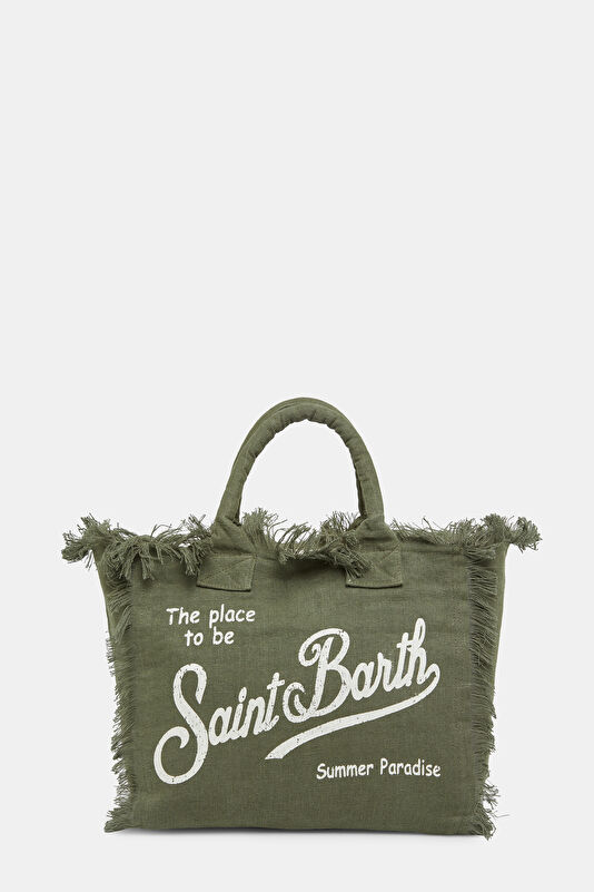 Khaki Patterned Bag 3