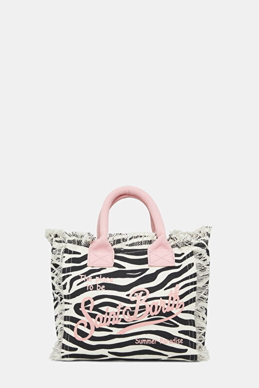 Colette White Patterned Bag 4