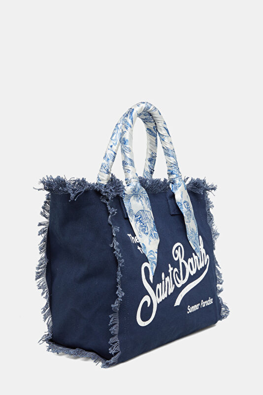 Vanity Foulard Navy Blue Pattern Bag 2