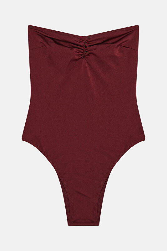 Burgundy Women's Swimsuit