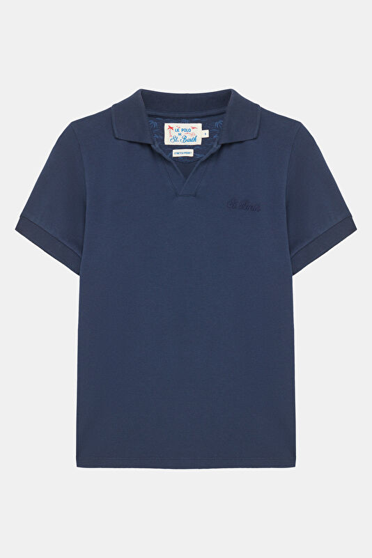 Navy Blue Regular Size Children's T-Shirt