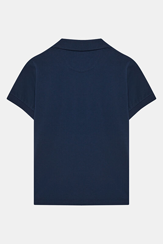 Lacivert Regular Çocuk T-Shirt 2