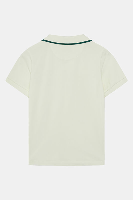 Krem Regular Baskılı Çocuk T-Shirt 2