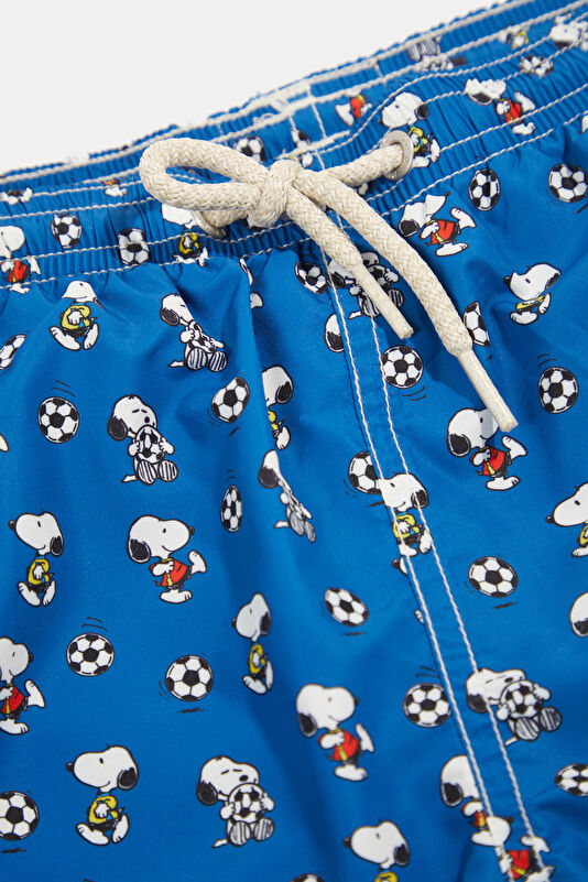 Blue Patterned Children's Shorts 3