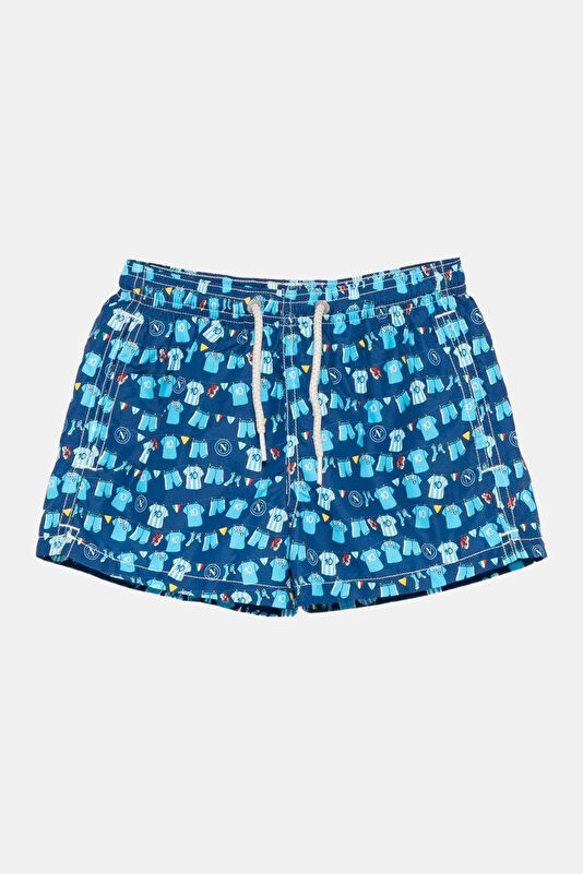 Multicolored Patterned Kids Swimsuit