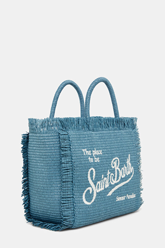Navy Patterned Bag 3