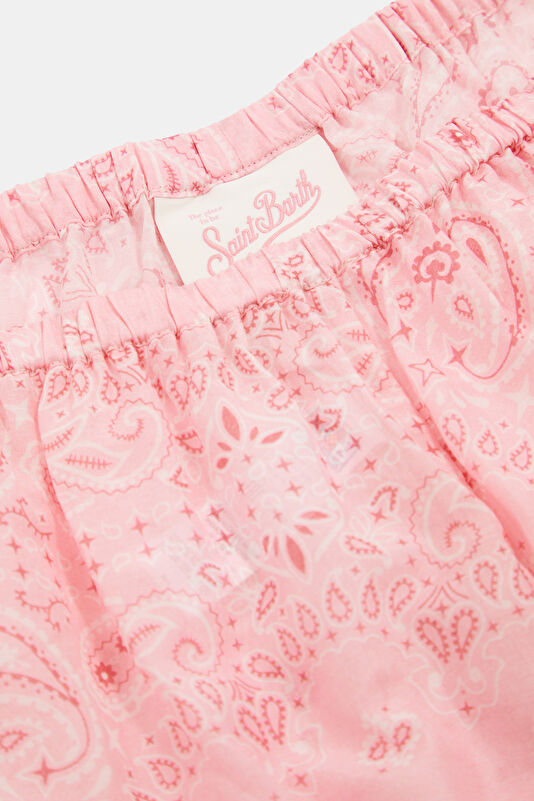 Çok Renkli Wide Leg Kadın Pantolon 3