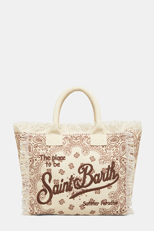 Vanity Beige Patterned Bag