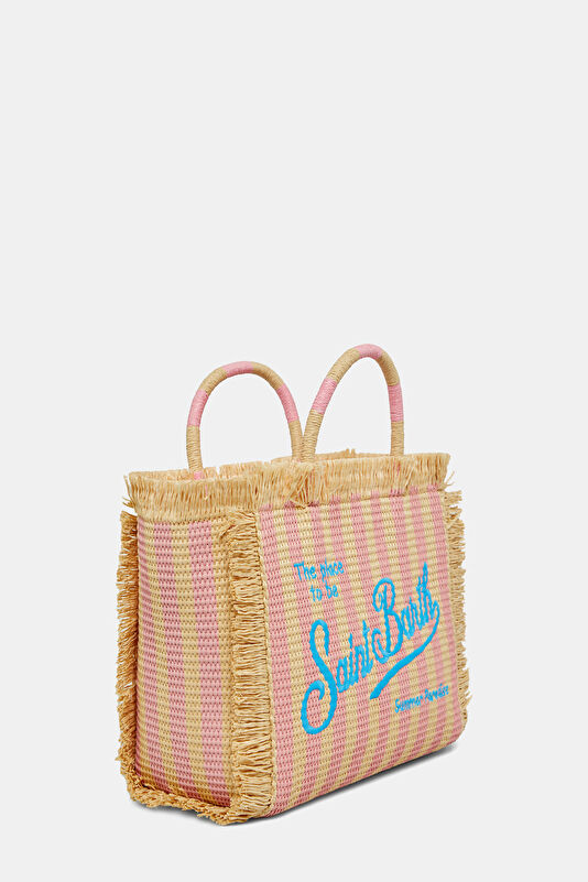 Beige Patterned Bag 3