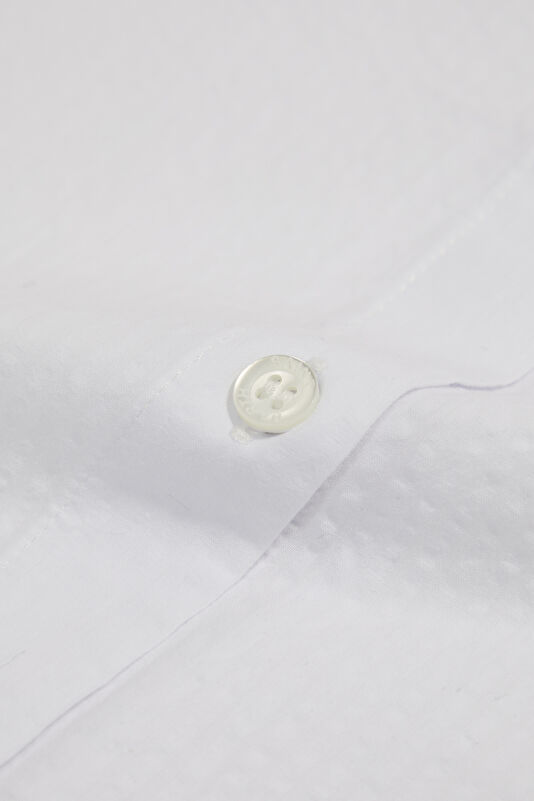 White Patterned Women's Shirt 4