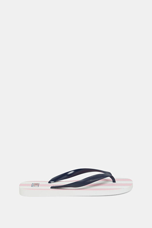 Pink Patterned Women's Slippers