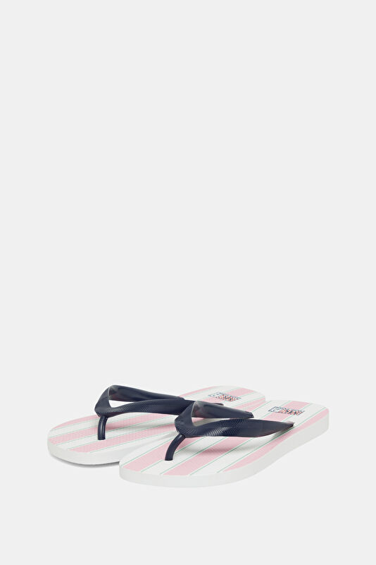 Pink Patterned Women's Slippers 2