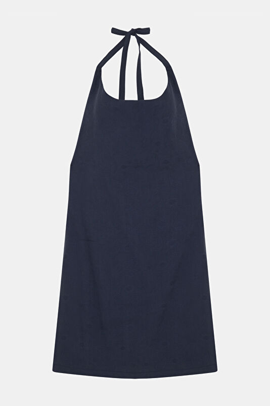 Navy Short Dress