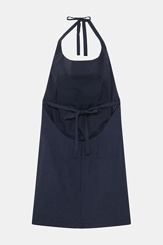 Navy Short Dress 2