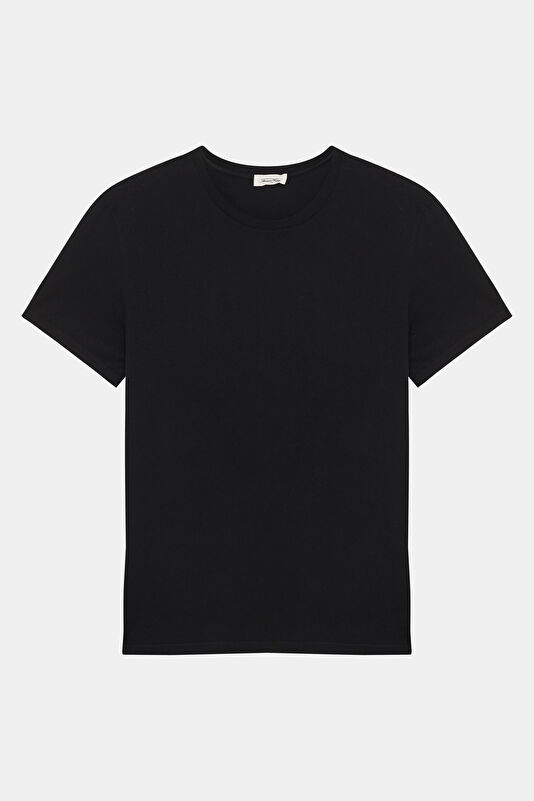 Relax Fit Black Crew Neck Men's T-Shirt