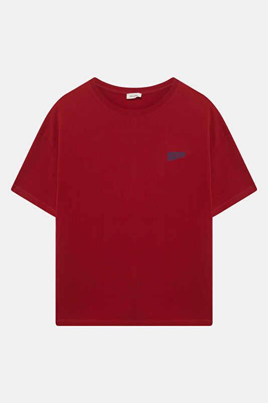 Relax Fit Red Men's T-Shirt
