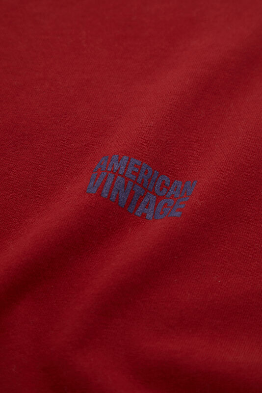 Relax Fit Red Men's T-Shirt 4