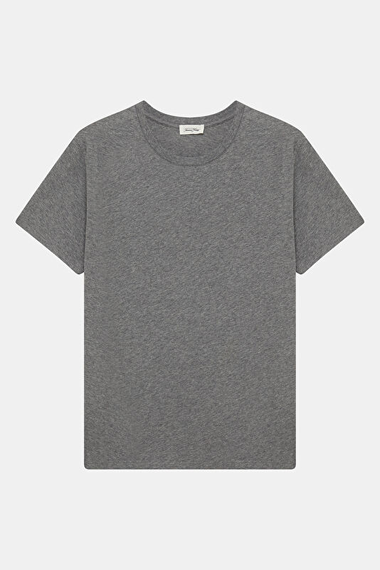 Relax Fit Gray Crew Neck Men's T-Shirt