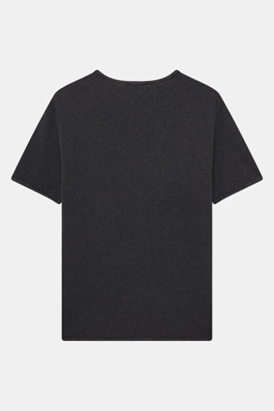 Relax Fit Black Men's T-Shirt 2