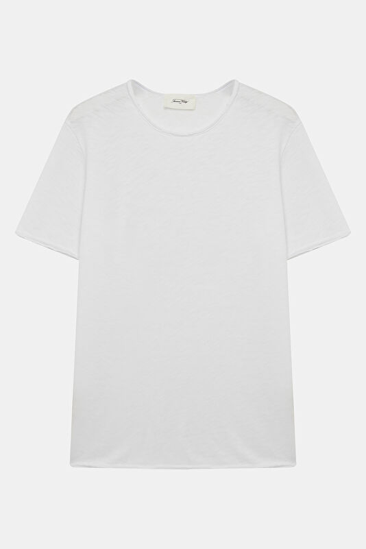 Relax Fit White Men's T-Shirt