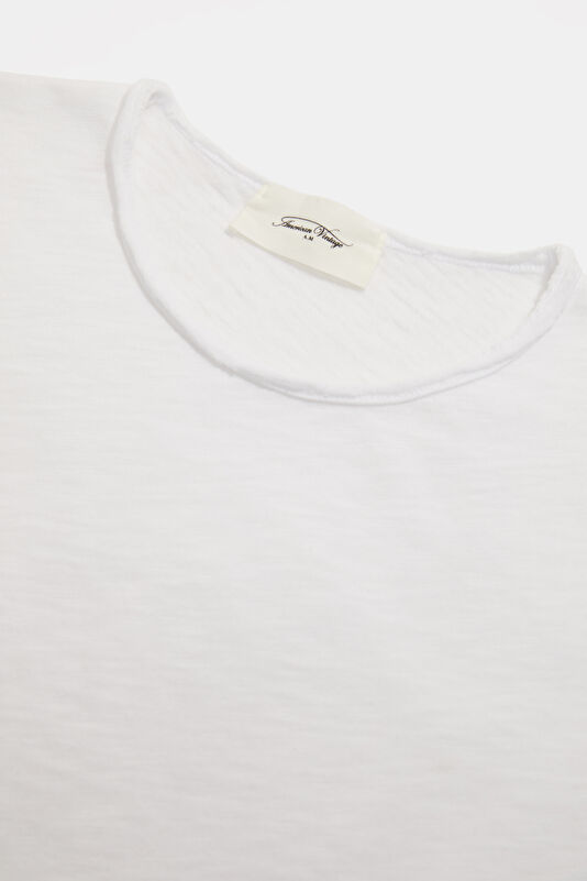 Relax Fit White Men's T-Shirt 3