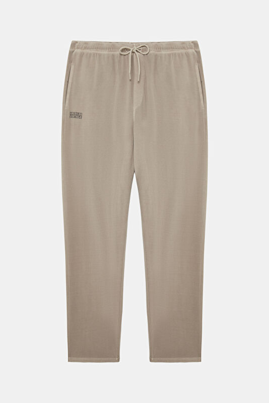 Relax Kalıp Bej Jogger Erkek Pantolon