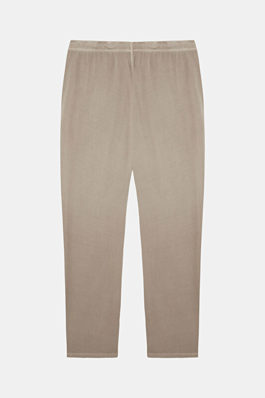 Relax Kalıp Bej Jogger Erkek Pantolon 2