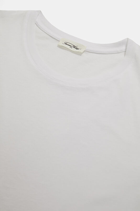 Relax Fit White Crew Neck Men's T-Shirt 3