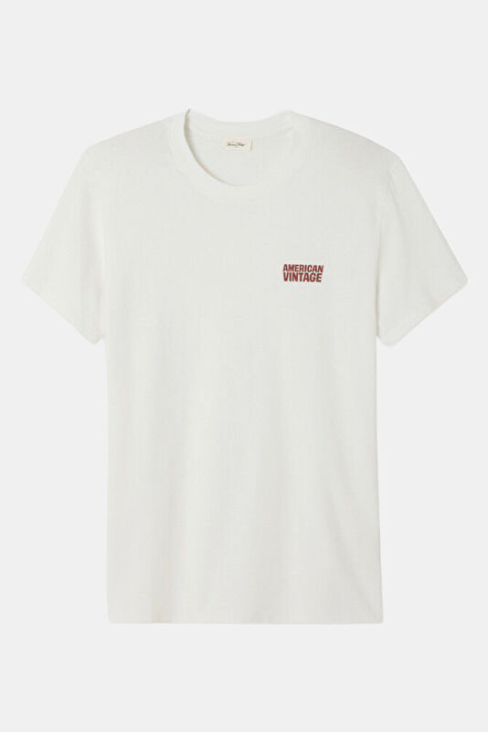 Relax Fit White Men's T-Shirt