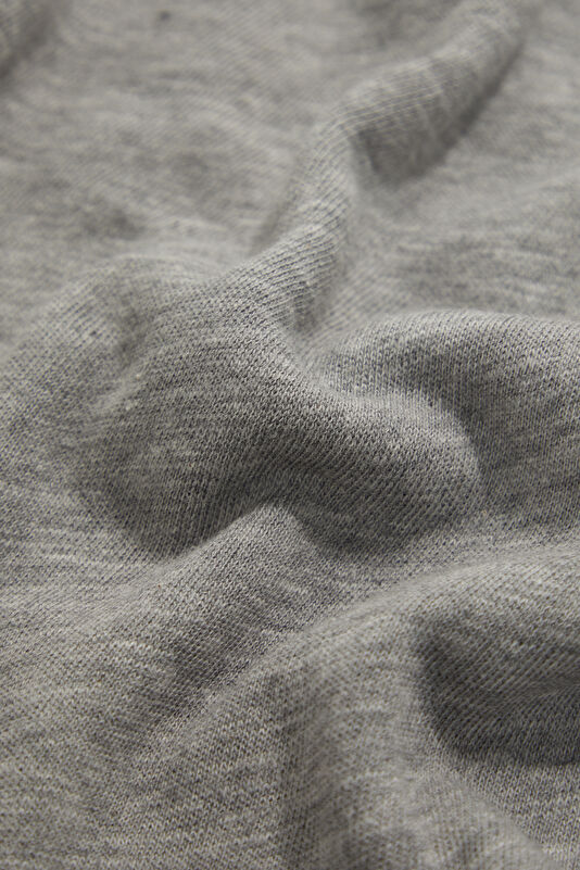 Relax Fit Gray Men's T-Shirt 4