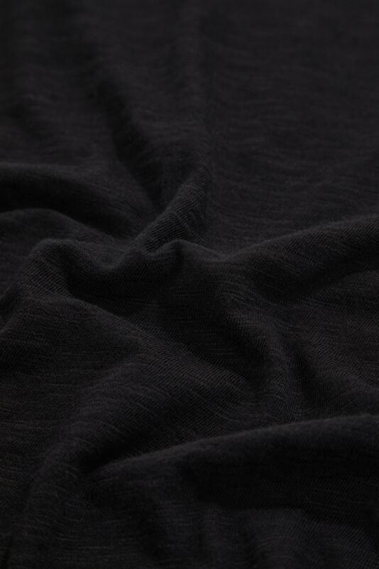 Relax Fit Black Crew Neck Men's T-Shirt 4