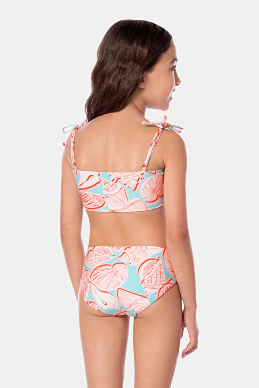 Çok Renkli Desenli Çocuk Bikini 2