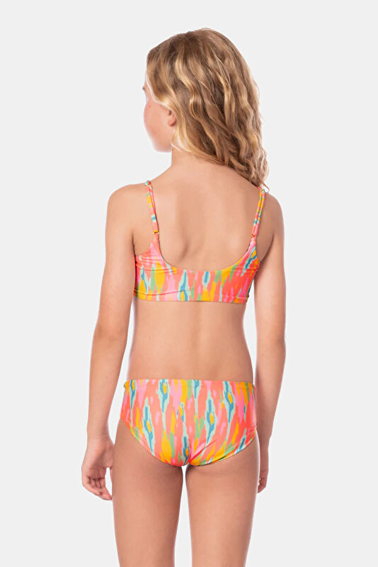 Çok Renkli Desenli Çocuk Bikini 2