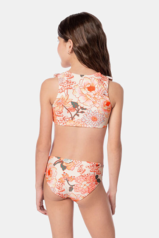 Çok Renkli Desenli Çocuk Bikini 2
