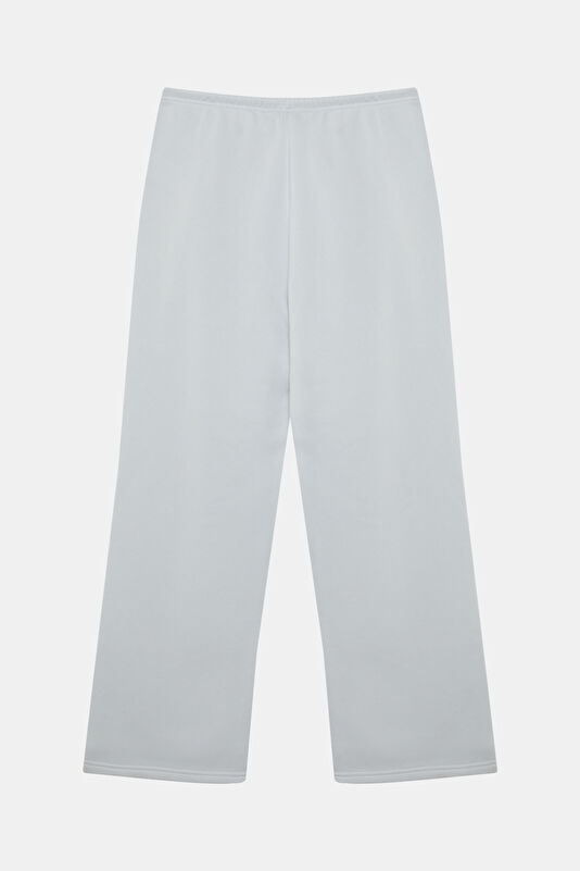 Açık Mavi Wide Leg Kadın Spor Pantolon 2