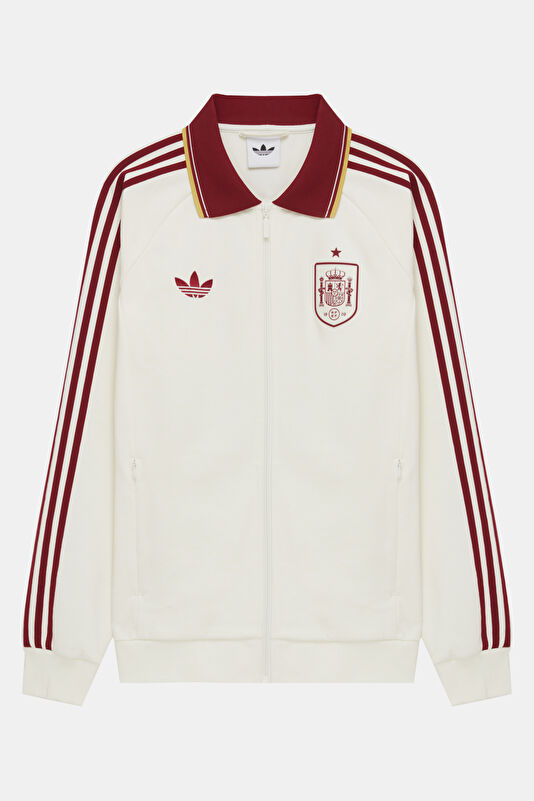 Cream Zippered Men's Jacket