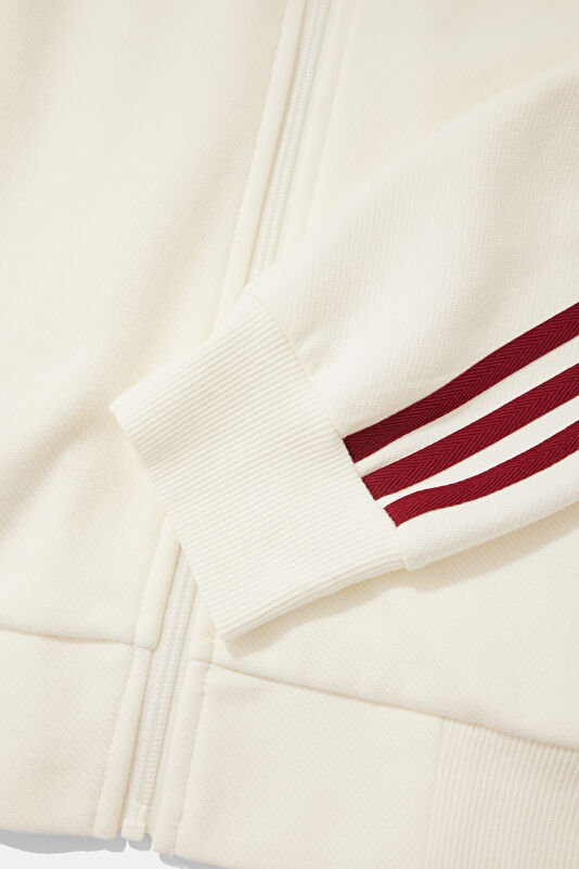 Cream Zippered Men's Jacket 4